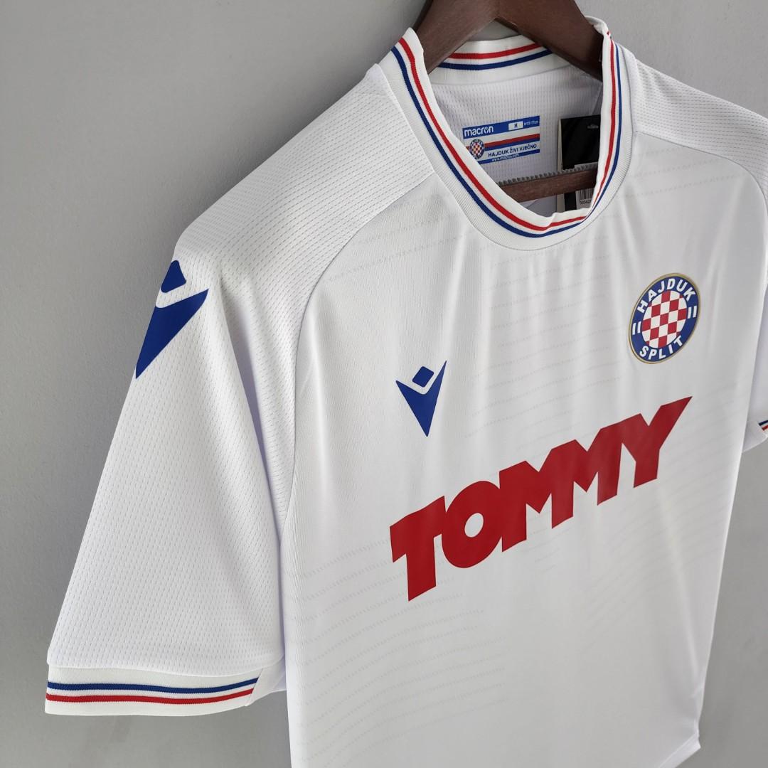 21 22 23 Hajduk Split Soccer Jersey Home White 2021 2022 2023 Simic LIVAJA  EDUOK BLUK Vuskovic Football Shirts Adult Men Size S Xxl From Yang137,  $14.27