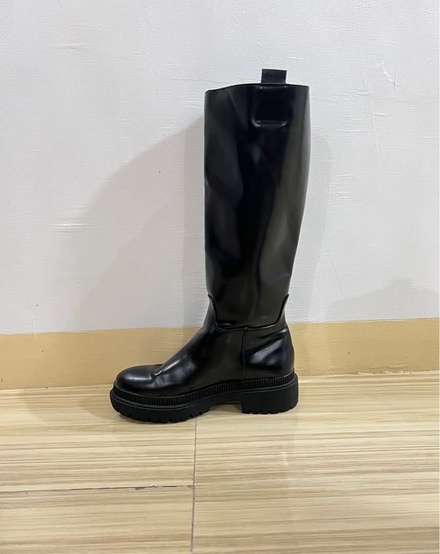 H&M below the knee boots, Women's Fashion, Footwear, Boots on Carousell