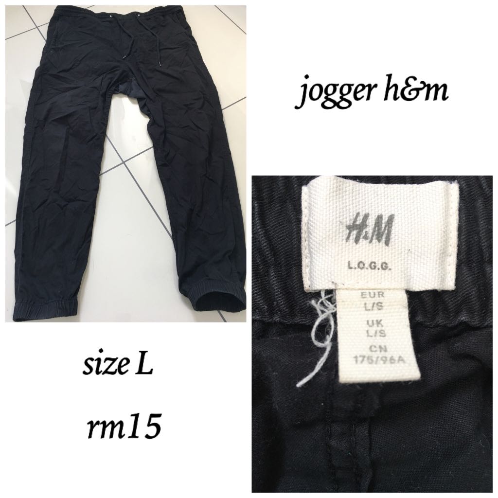 H&m logg joggers online