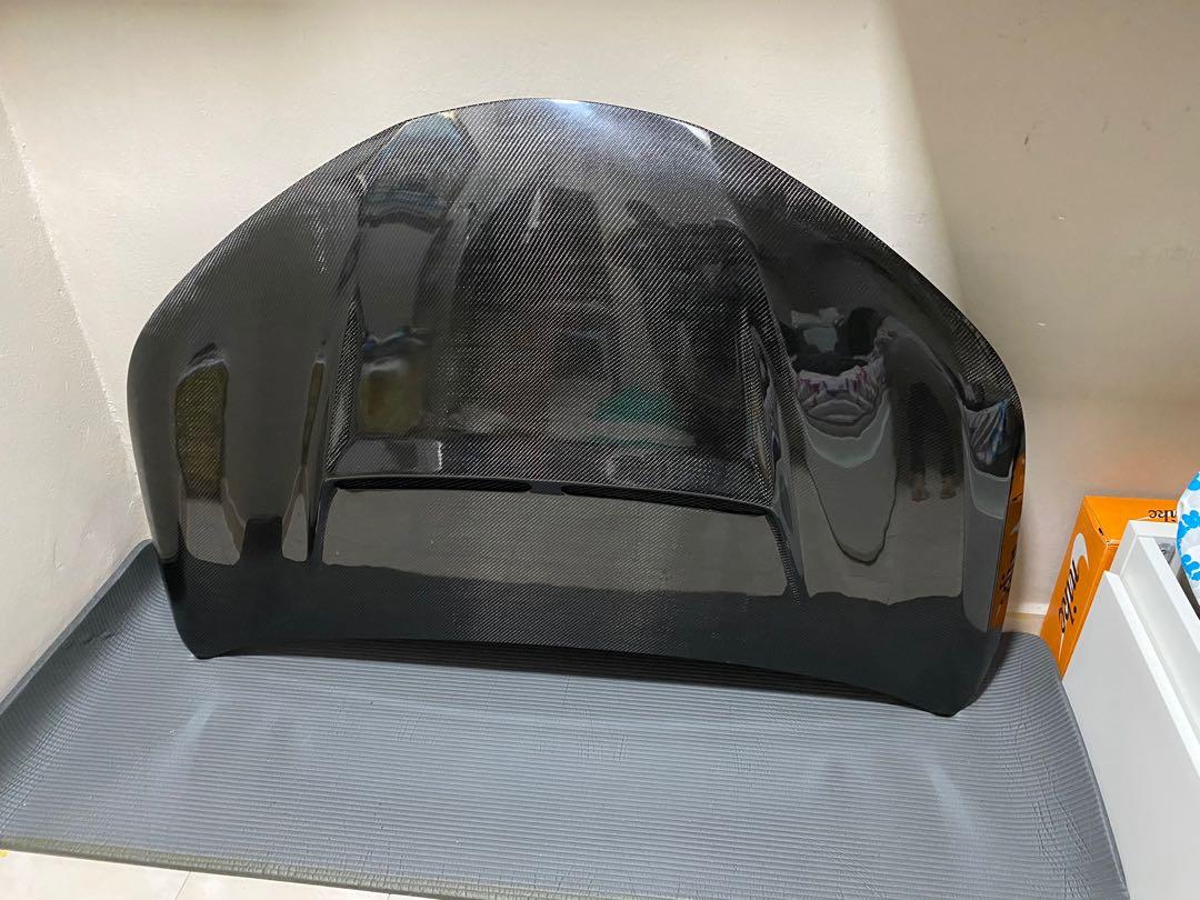 Hood Carbon Fiber Vios Gen4 Yaris NCP151, Auto Accessories on
