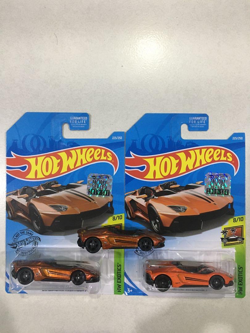 Lamborghini aventador j on sale super treasure hunt