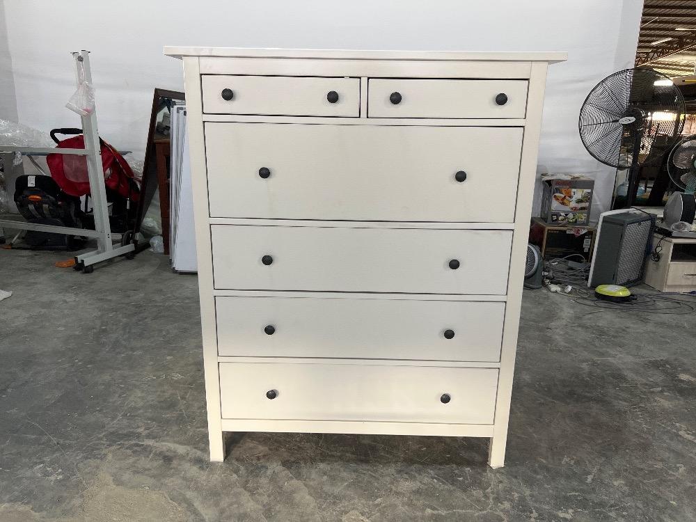 IKEA HEMNES Chest of Drawer White Colour IKEA HEMNES Almari Laci