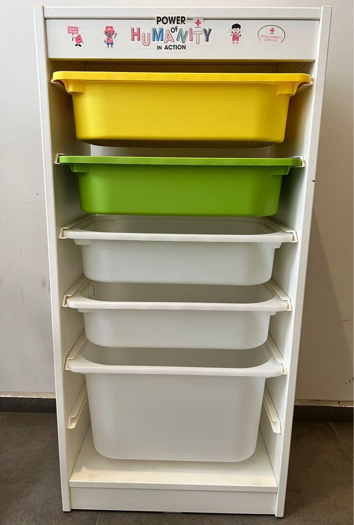 IKEA storage (with 5 boxes), Furniture & Home Living, Furniture