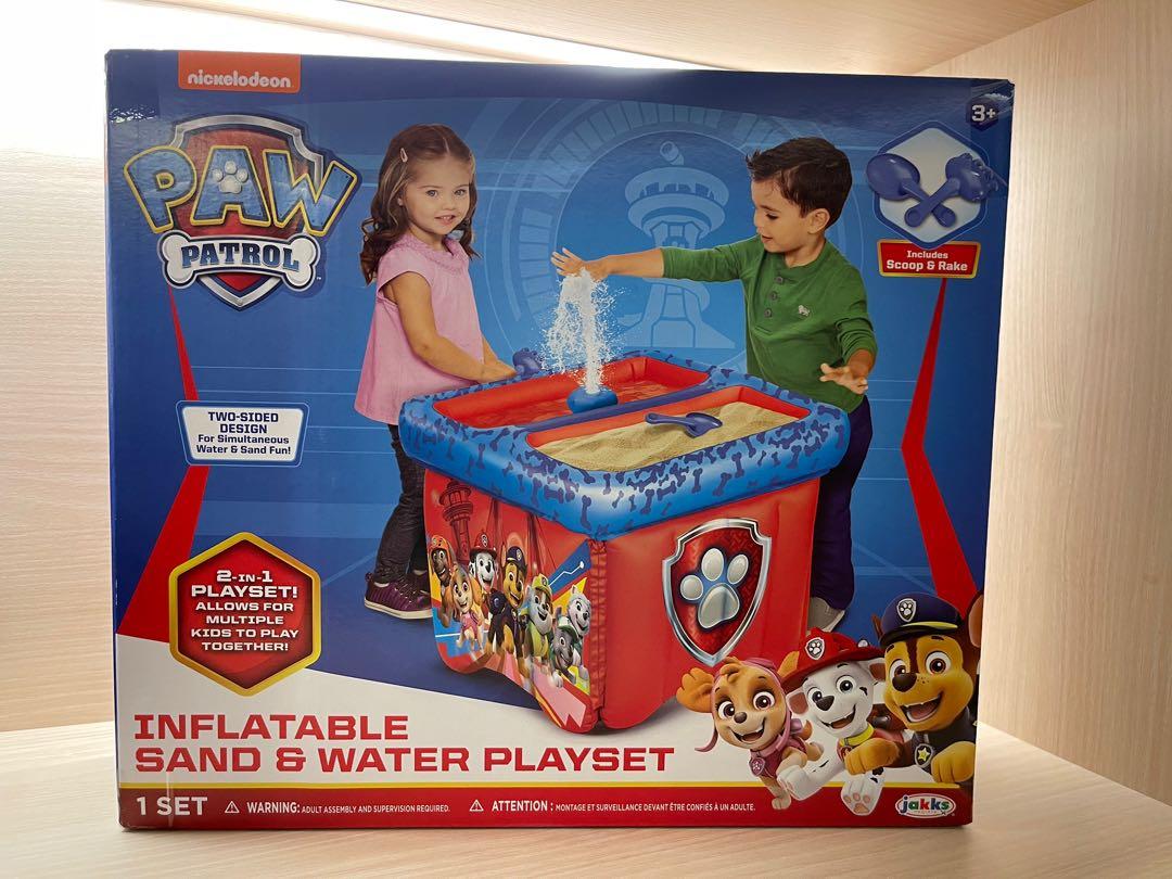 ❤IN STOCK❤ Paw Patrol Table Inflatable Sand & Water Outdoor Table, Hobbies  & Toys, Toys & Games on Carousell