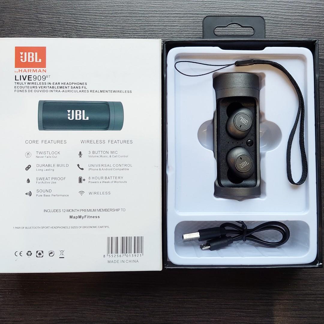 JBL Live 909BT Wireless Bluetooth Sport Earphone