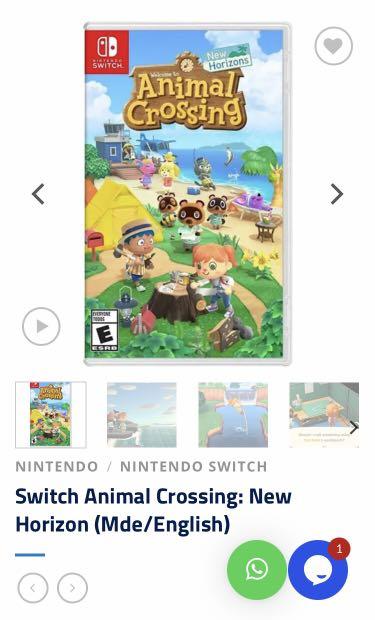 Jual animal crossing new horizons online