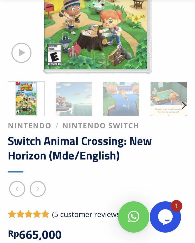Harga animal best sale crossing new horizons