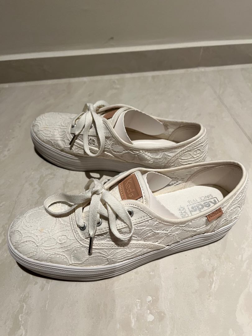 White lace keds 2025