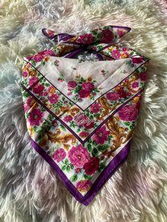 Kenzo Brand Floral Handkerchief