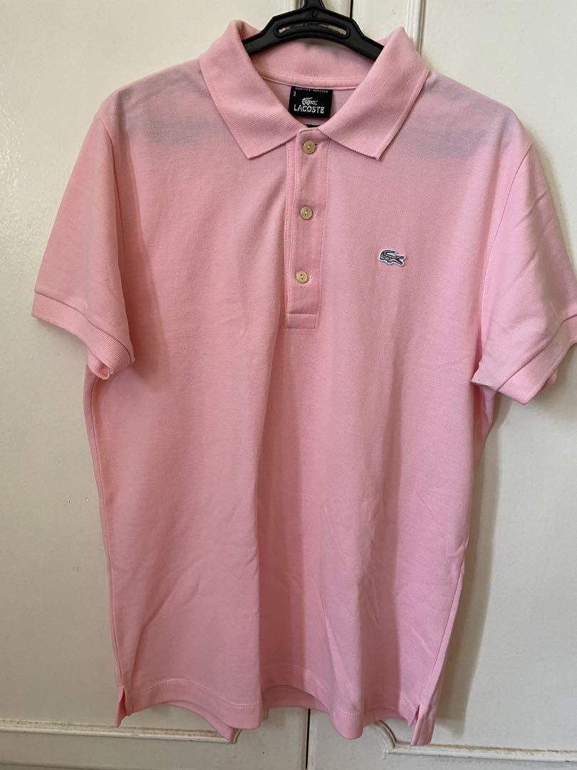 Polo top lacoste pink