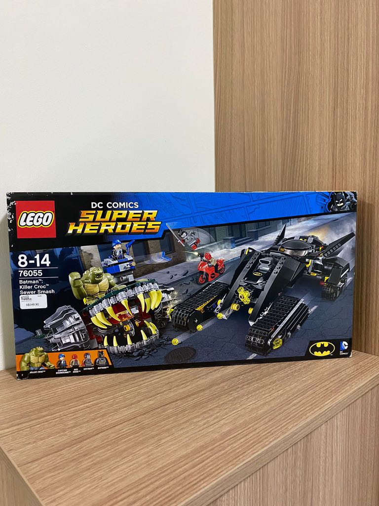 Lego 76055 Batman Killer Croc Sewer Smash. BNIB, Hobbies & Toys, Toys &  Games on Carousell