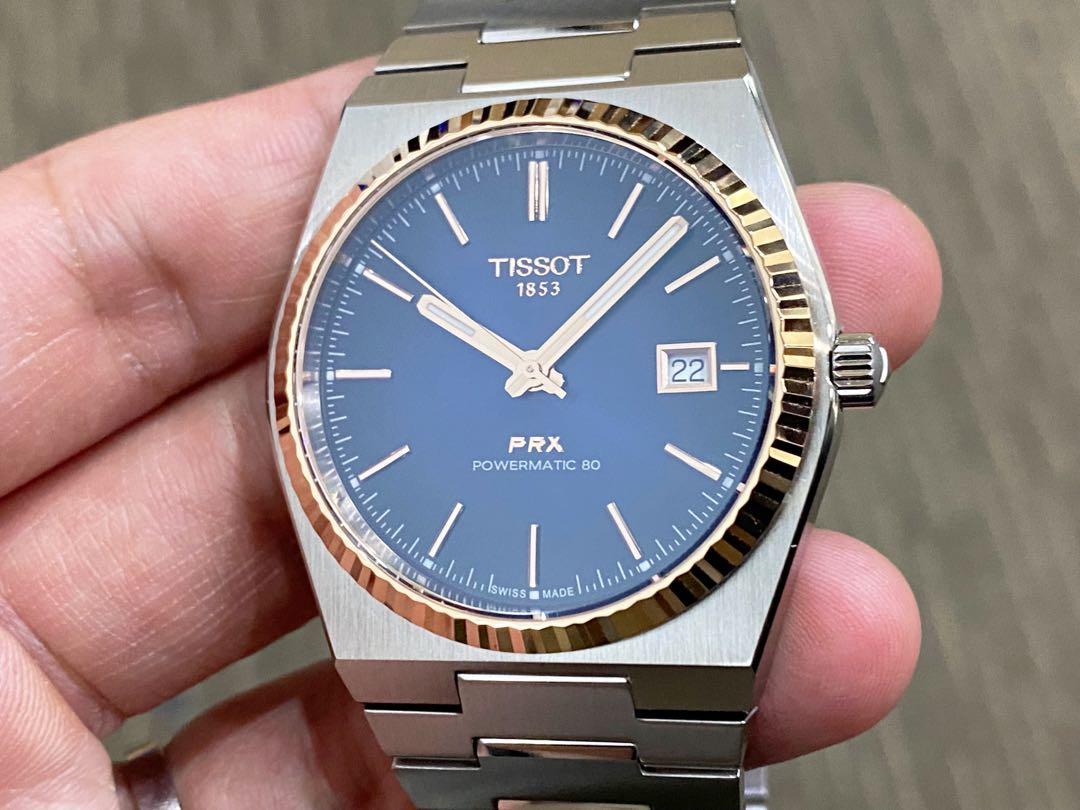 Tissot fluted bezel deals