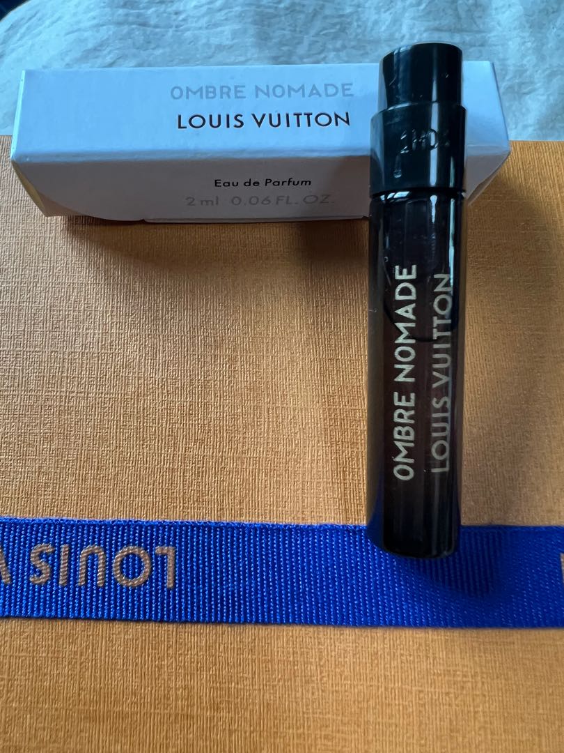 NEW Louis Vuitton Perfume Eau De Parfum OMBRE NOMADE Travel Spray 2 ml .06  Oz