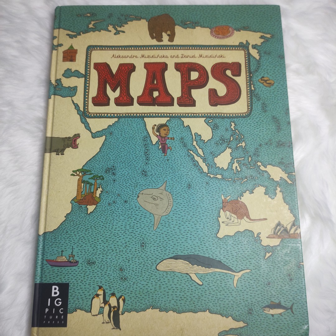 MAPS Book, Hobbies & Toys, Books & Magazines, Children's Books On Carousell