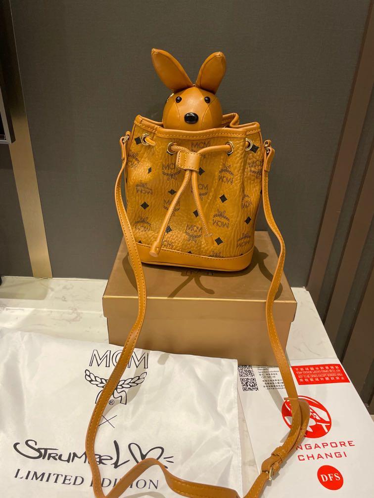 Mcm Park Rabbit Bucket Bag, Luxury, Bags & Wallets On Carousell