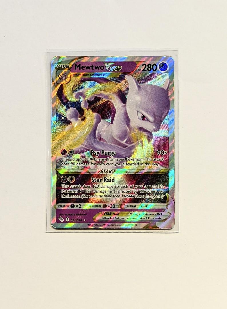 Mewtwo VSTAR - Pokémon Go Pokémon card 031/078