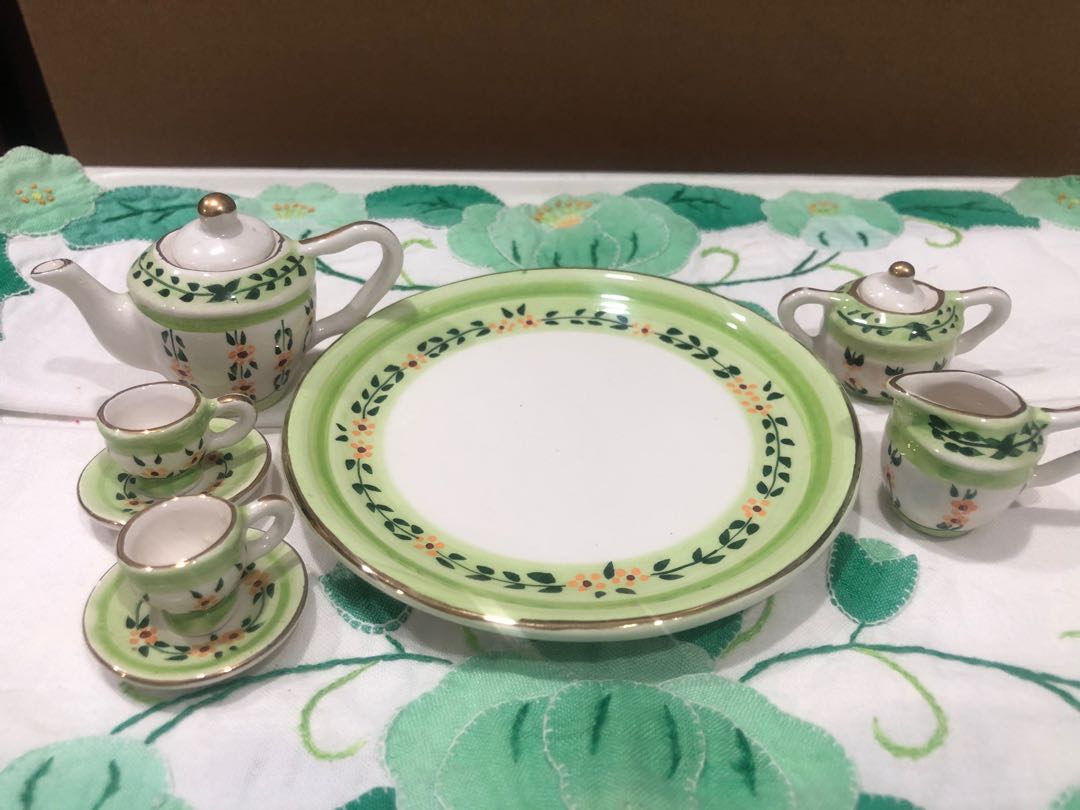 Miniature Display Tea Set, Everything Else on Carousell
