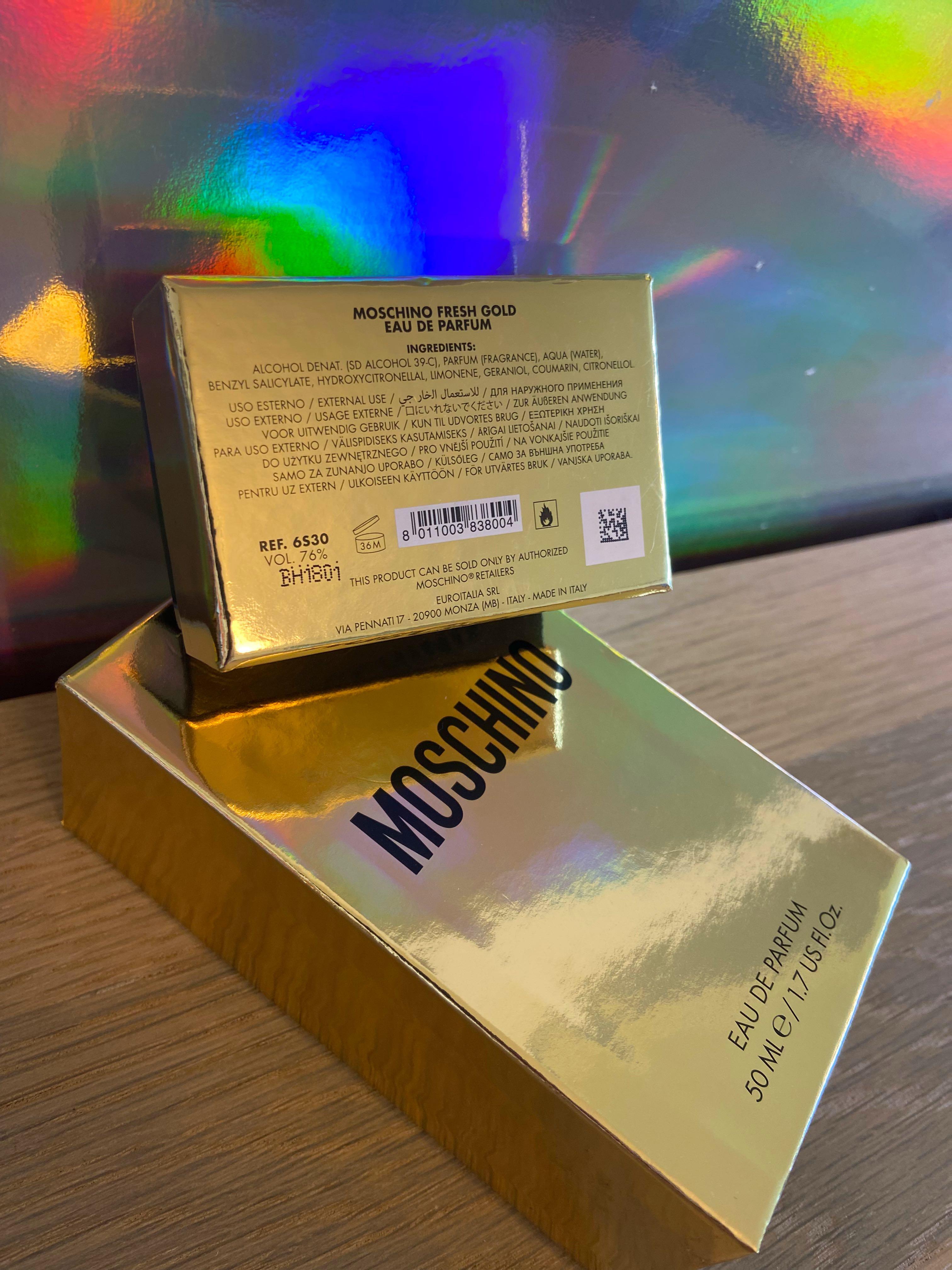 MOSCHINO GOLD FRESH 50ML Carousell