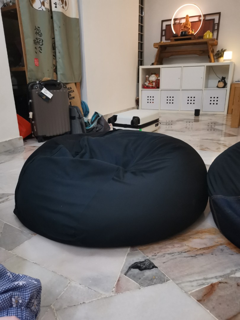 Muji bean bag lazy sofa, Furniture & Home Living, Furniture, Sofas on