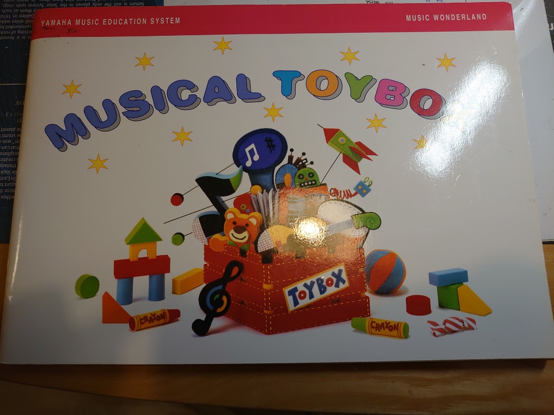 Musical toybox, 興趣及遊戲, 音樂樂器 & 配件, 音樂與媒體 樂譜 Carousell