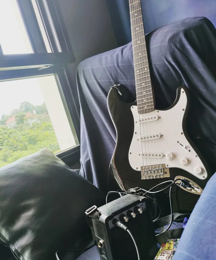 Muslady Electric Guitar Hobbies Toys Music Media Musical