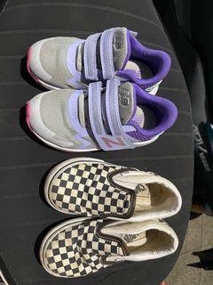 new balance , vans kids