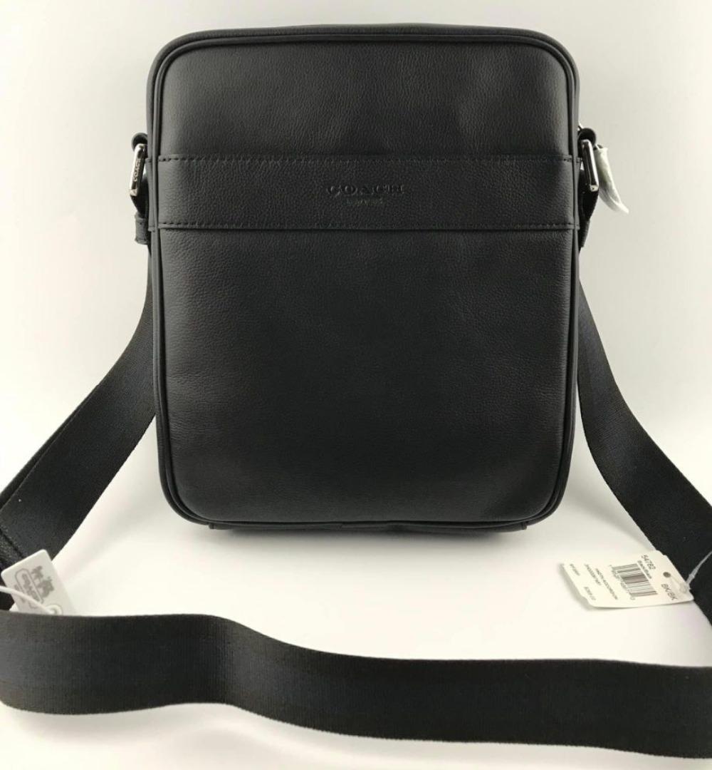 Coach flight top bag black