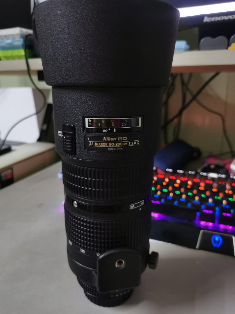 Nikon 80200 f2. 8 lens, Photography, Lens & Kits on Carousell