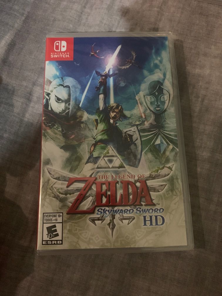 Nintendo Switch Game Zelda Skyward Sword, Video Gaming, Video Games