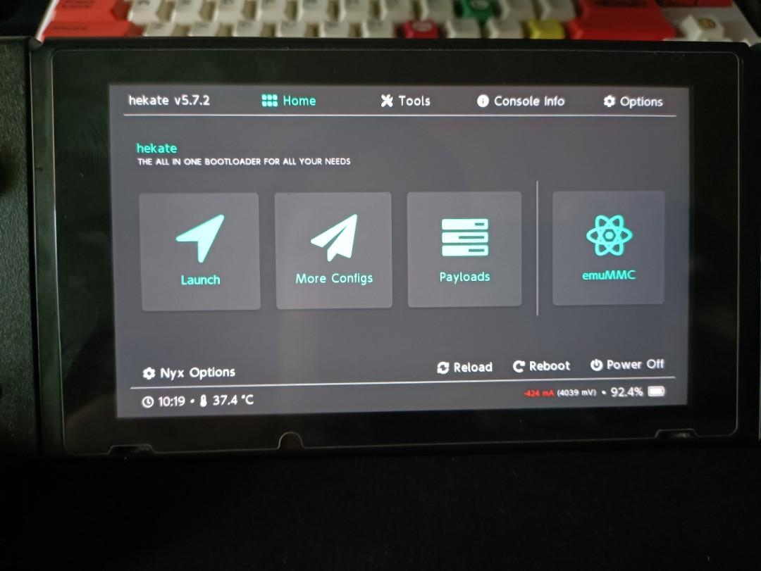 Nintendo Switch Jailbreak [Hekate + Atmosphere CFW], Video Gaming