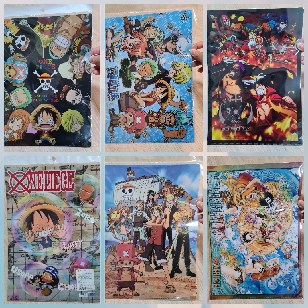 One Piece A4 L Shaped Files, Hobbies & Toys, Memorabilia & Collectibles ...