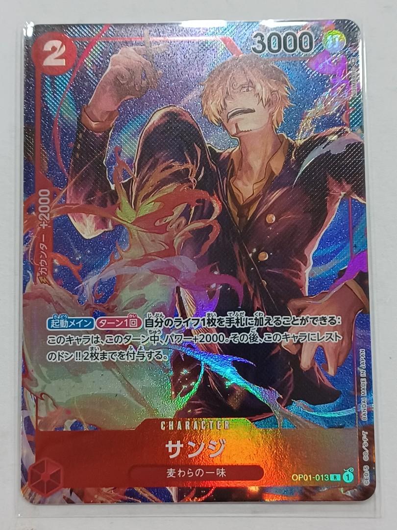 One piece tcg Sanji op01-013 r, Hobbies & Toys, Toys & Games on Carousell
