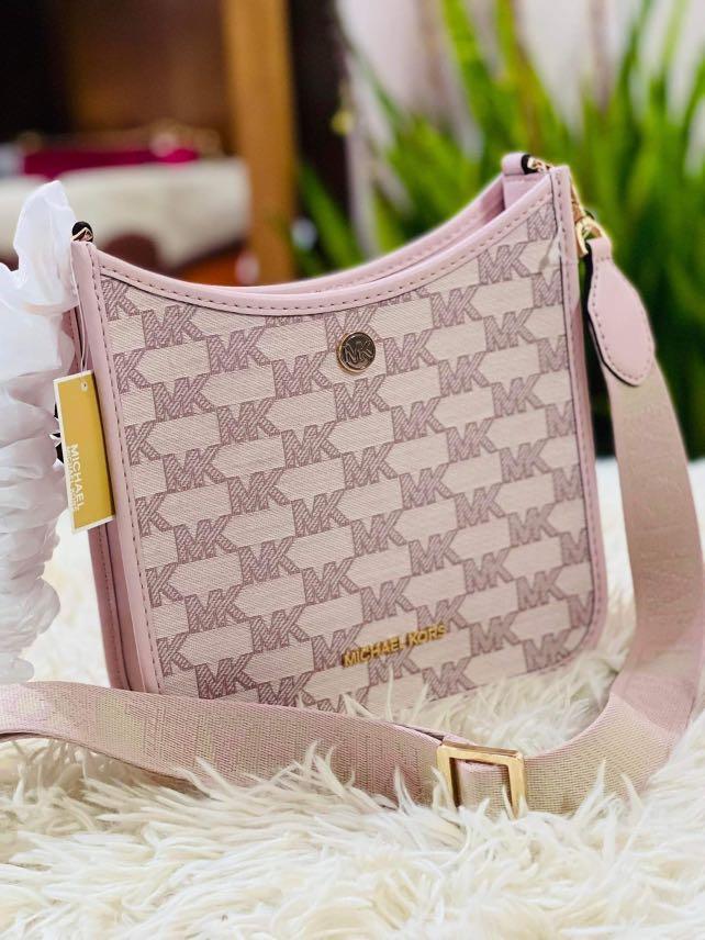 Michael Kors Bags | Michael Kors Briley Small Logo Messenger Bag | Color: Pink | Size: Os | Fashionstylestd's Closet
