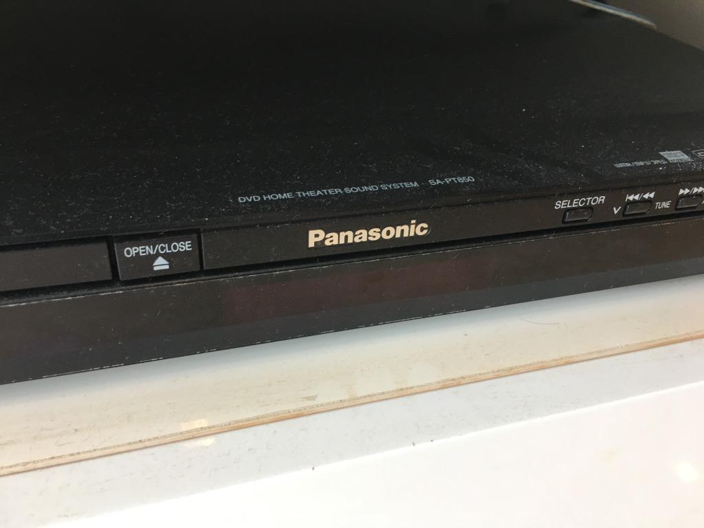 Panasonic Home Theater Sound System SAPT850, Audio, Soundbars