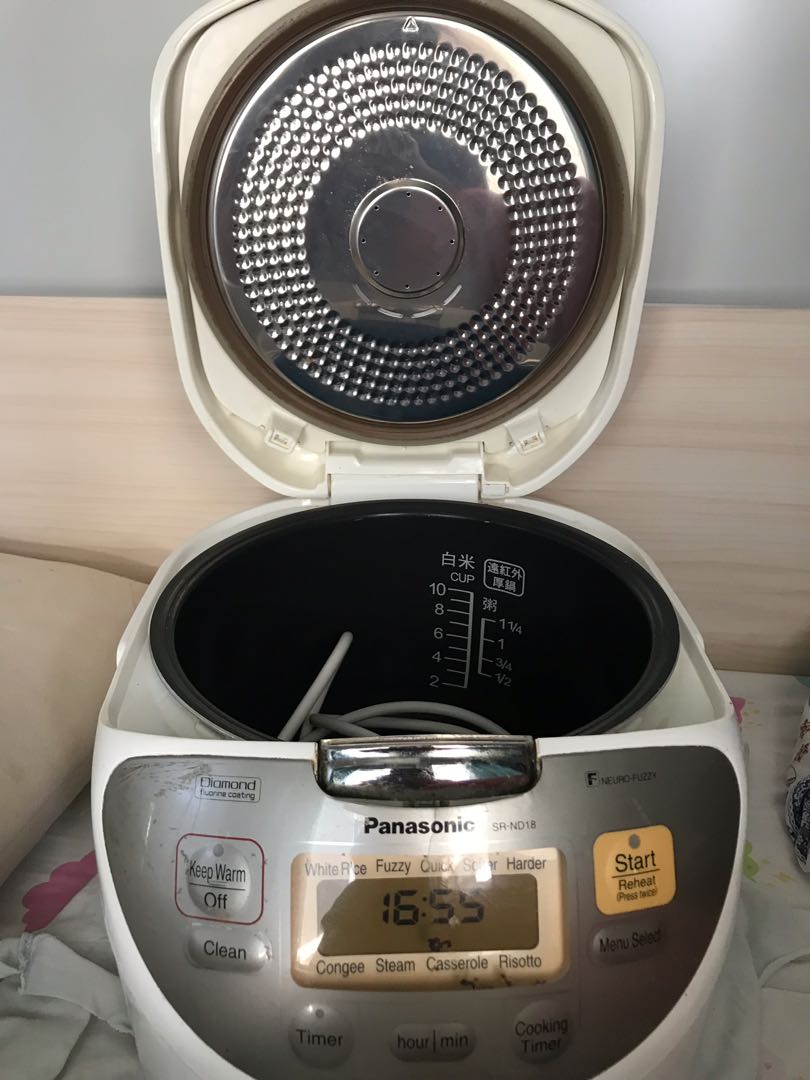panasonic rice cooker, 家庭電器, 廚房電器, 鍋具 Carousell