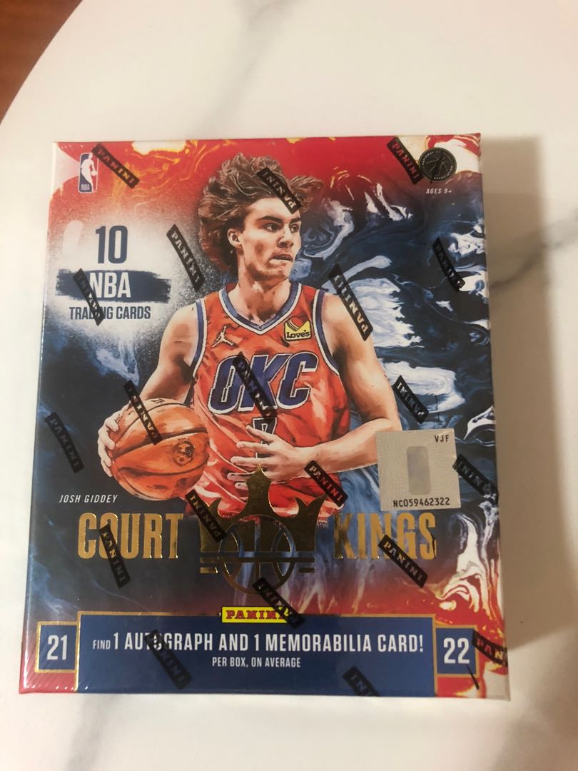 Panini Court Kings Hobby box (20212022), 興趣及遊戲, 收藏品及紀念品, 郵票及印刷品