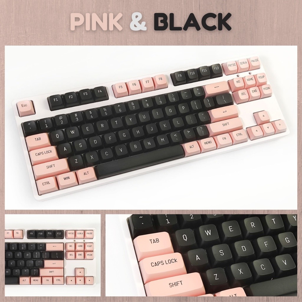 Keycap bàn phím cơ BOW CSA PBT Injection molding 149 Phím | Gaming