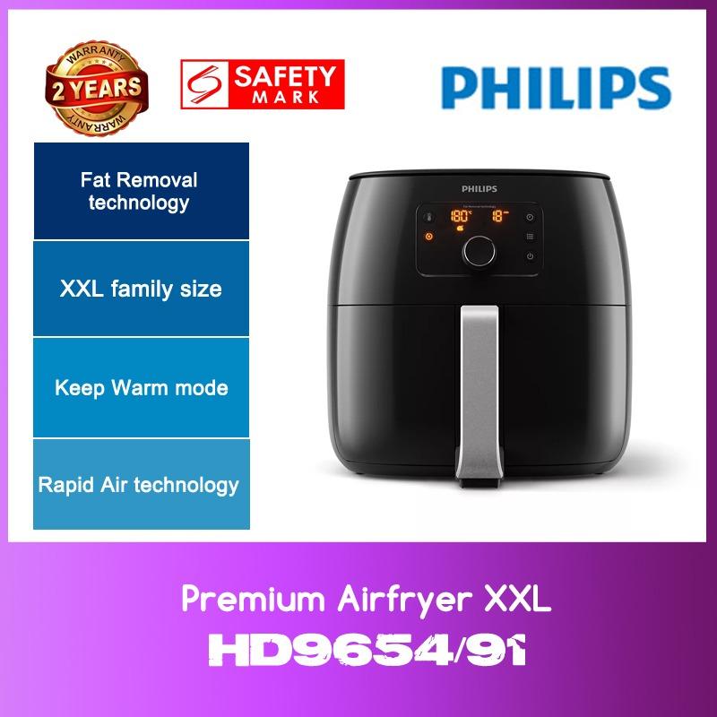 Philips Premium Airfryer XXL with Fat Removal Technology and Grill