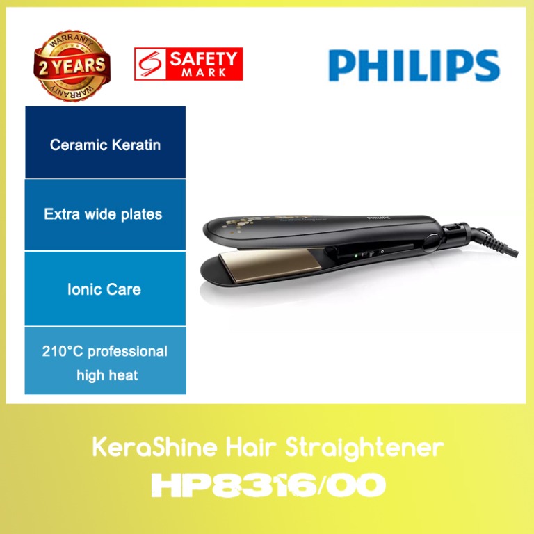 Philips hair straightener online hp8316