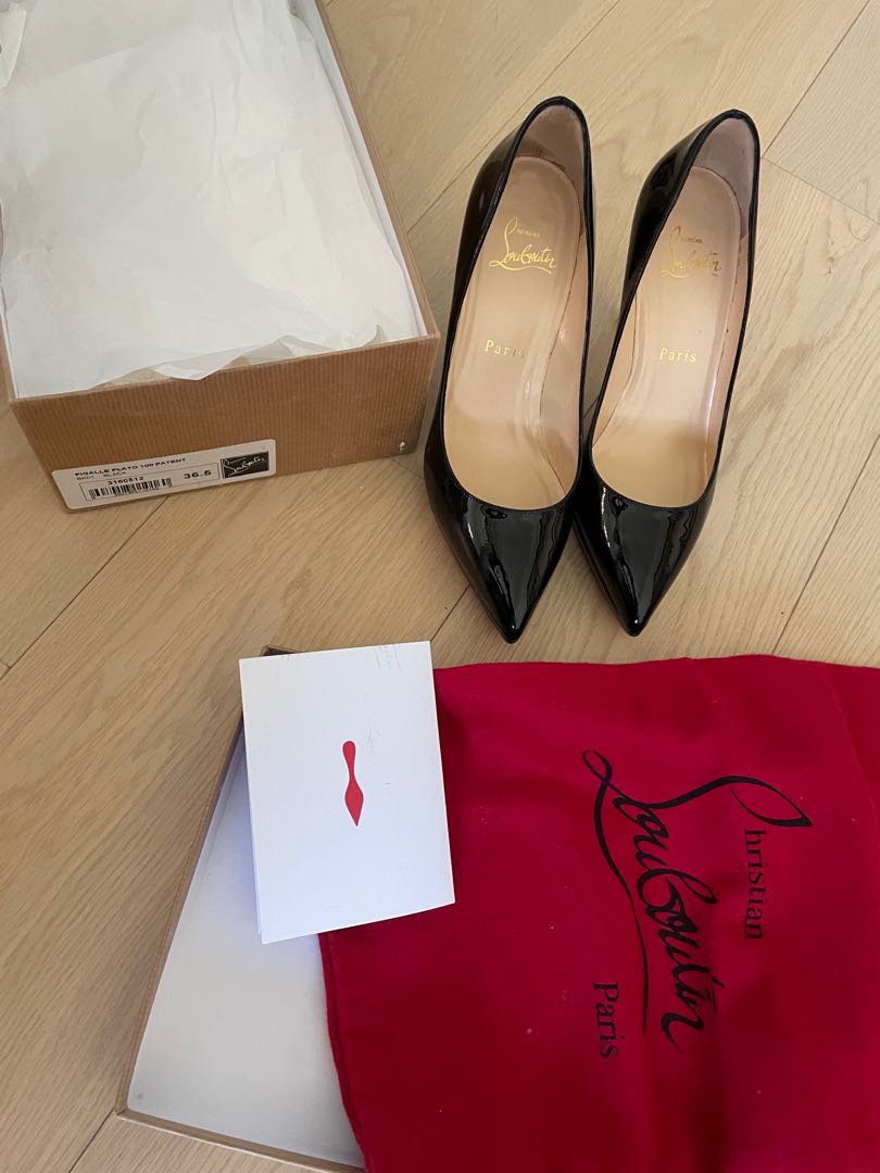 Christian louboutin pigalle plato 100 clearance