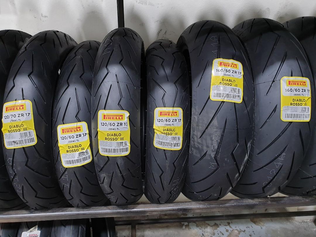 Pirelli Diablo Rosso 3 Motorcycles Motorcycle Accessories On Carousell
