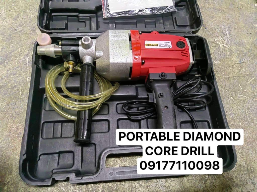 Portable Diamond Core Drill (Category: Construction Tools & Equipment) located in Manila. Submitted by joeyroque09 (Listing ID 1174024437, Image 1). Description: TAKEZO INDUSTRIAL SUPPLY Location: Mayhaligue St. Abad Santos, Manila Waze: Takezo Industrial Supply (Tondo, Manila) Land mark: Uno High School Tabon 1, Centennial Road, Kawit, Cavite Waze: Takezo Industrial Supply (Kawit) Land mark: Phoenix Gas Station beside Mana Town Center TALK TO US