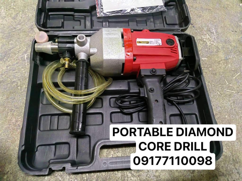 Portable Diamond Core Drill (Category: Construction Tools & Equipment) located in Manila. Submitted by joeyroque09 (Listing ID 1174024437, Image 3). Description: TAKEZO INDUSTRIAL SUPPLY Location: Mayhaligue St. Abad Santos, Manila Waze: Takezo Industrial Supply (Tondo, Manila) Land mark: Uno High School Tabon 1, Centennial Road, Kawit, Cavite Waze: Takezo Industrial Supply (Kawit) Land mark: Phoenix Gas Station beside Mana Town Center TALK TO US