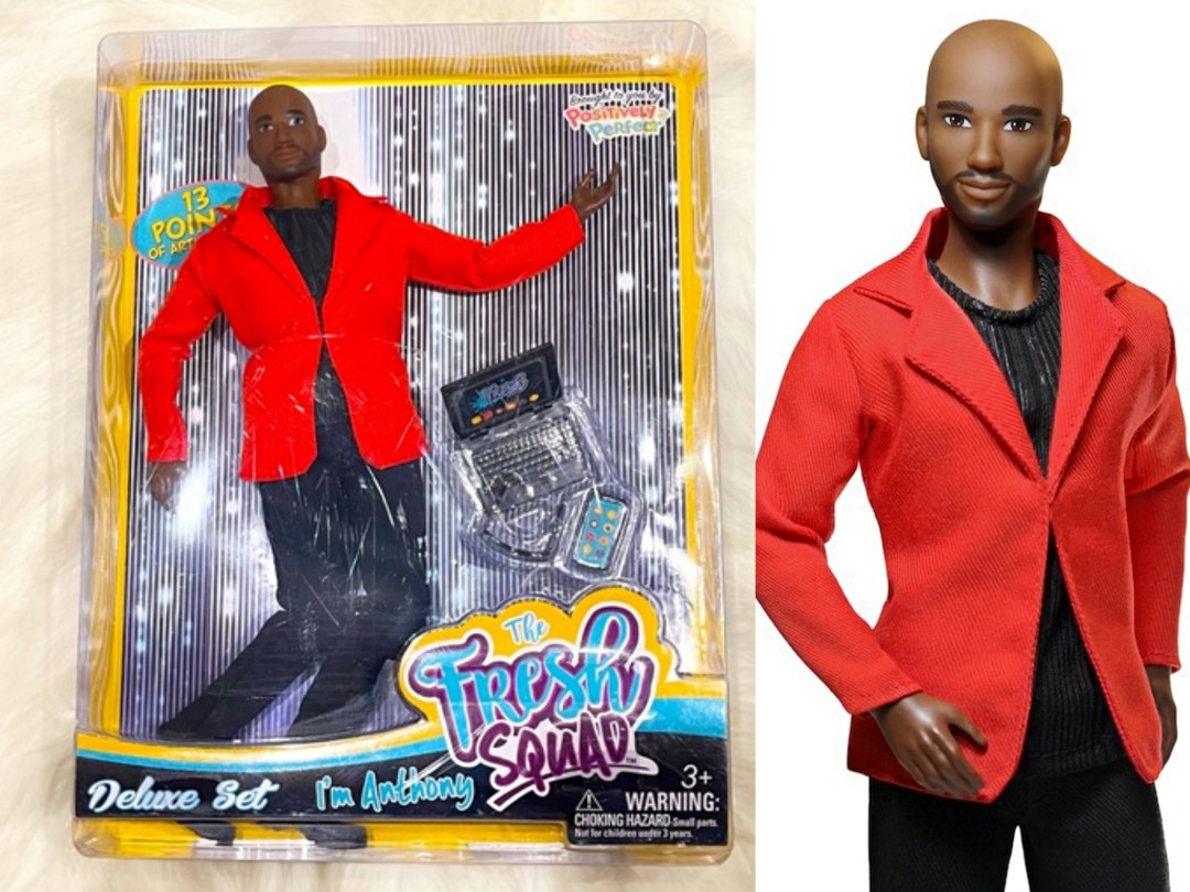 (Pre order) EXCLUSIVE fresh squad fully articulate black barbie ken