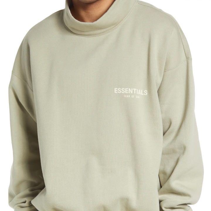 Fear of god essentials mock neck sweat deals