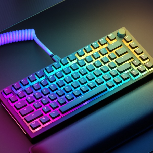 Pudding Aura V2 RGB Keycap Set, for mechanical keyboard, 110 or 145