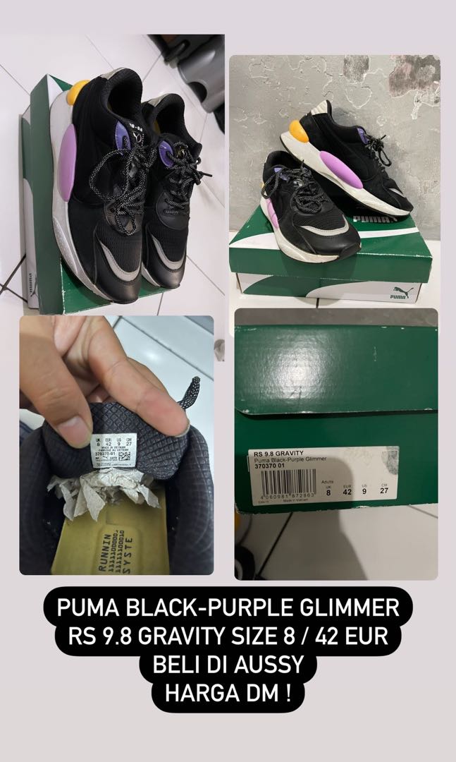 puma rs 9.8 black