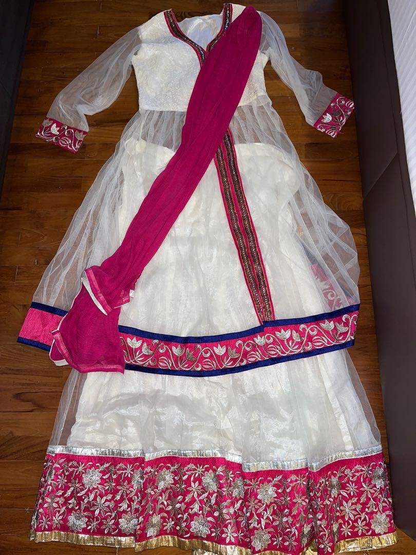 Punjabi suit lehenga discount design