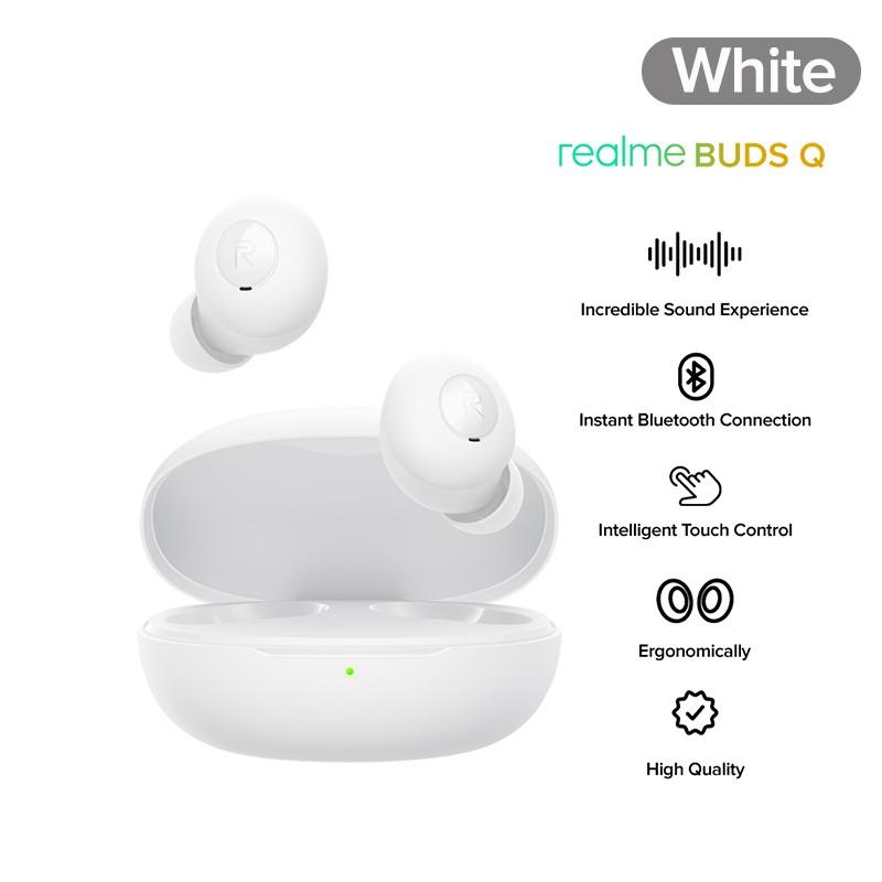 Realme buds q white colour on sale