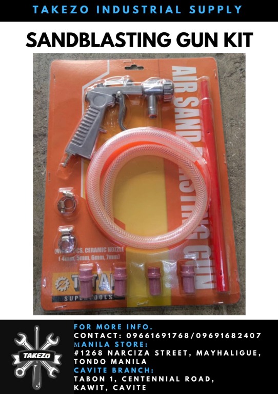 Sandblasting Gun Kit, Commercial & Industrial, Industrial Equipment on